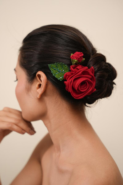 Gulabo Red Hair Clip