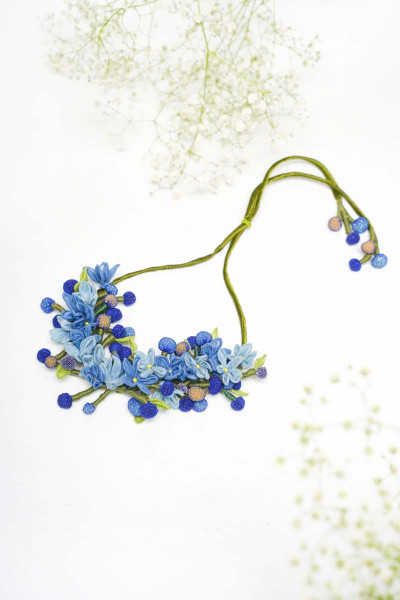 Neelam Necklace & Earrings set