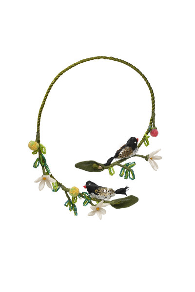 Sumi Hasli Necklace with Earrings Set