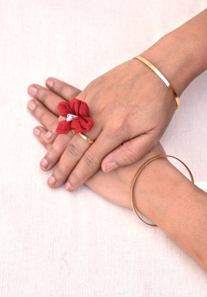 Juhi Mogra Ring set of 5