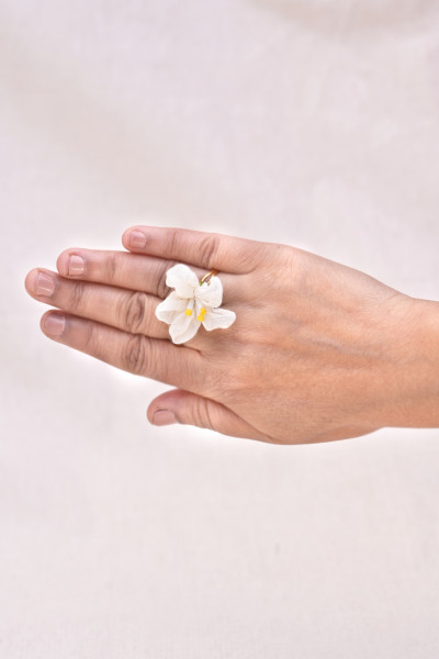 Juhi Mogra Ring set of 5