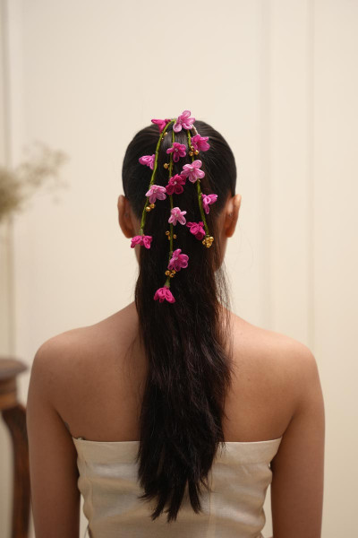 Sakura Floral Rubber Band