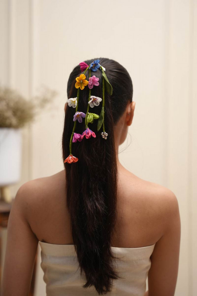 Image of Zumi Floral Rubber Band