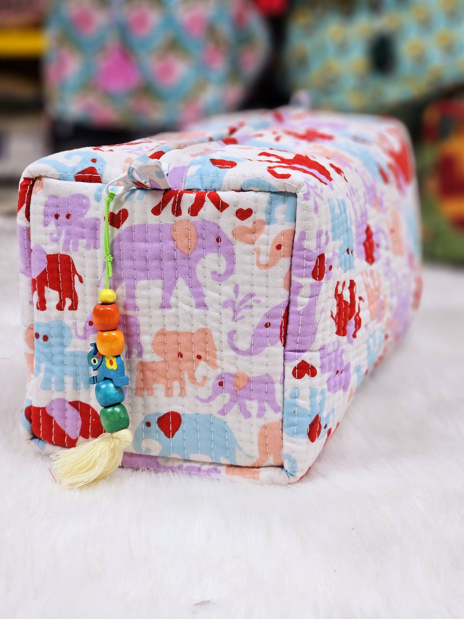 Multi Utility Travel kids Elephant printed