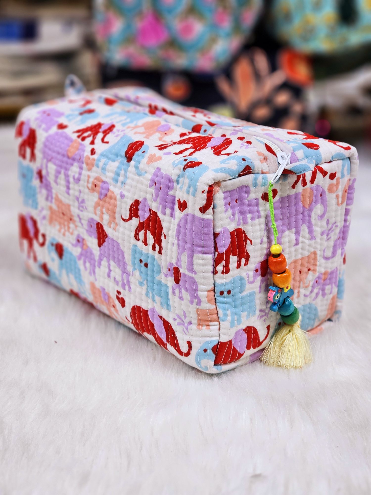 Multi Utility Travel kids Elephant printed