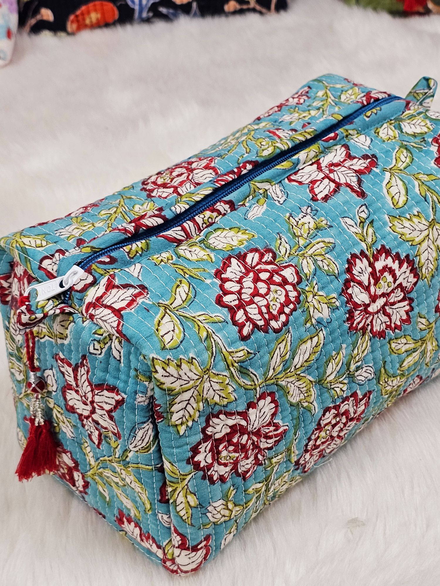 Multi Utility Travel Green leaf printed