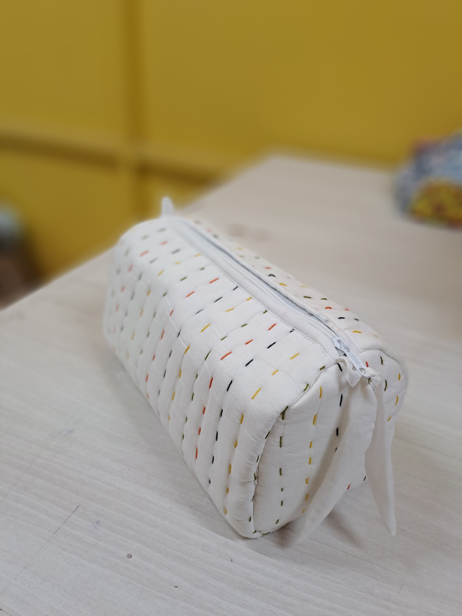 Cotton Kantha Cosmetic Pouch Bag Cosmetic Bag Toiletry Bag Gifts For Her