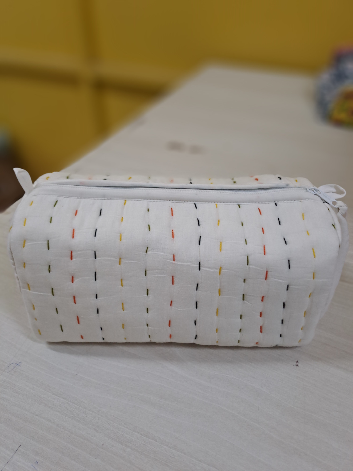 Cotton Kantha Cosmetic Pouch Bag Cosmetic Bag Toiletry Bag Gifts For Her