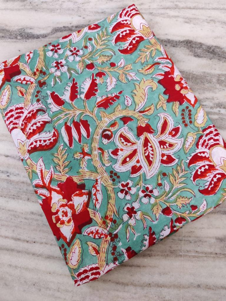 hand block print fabric 10 meter
