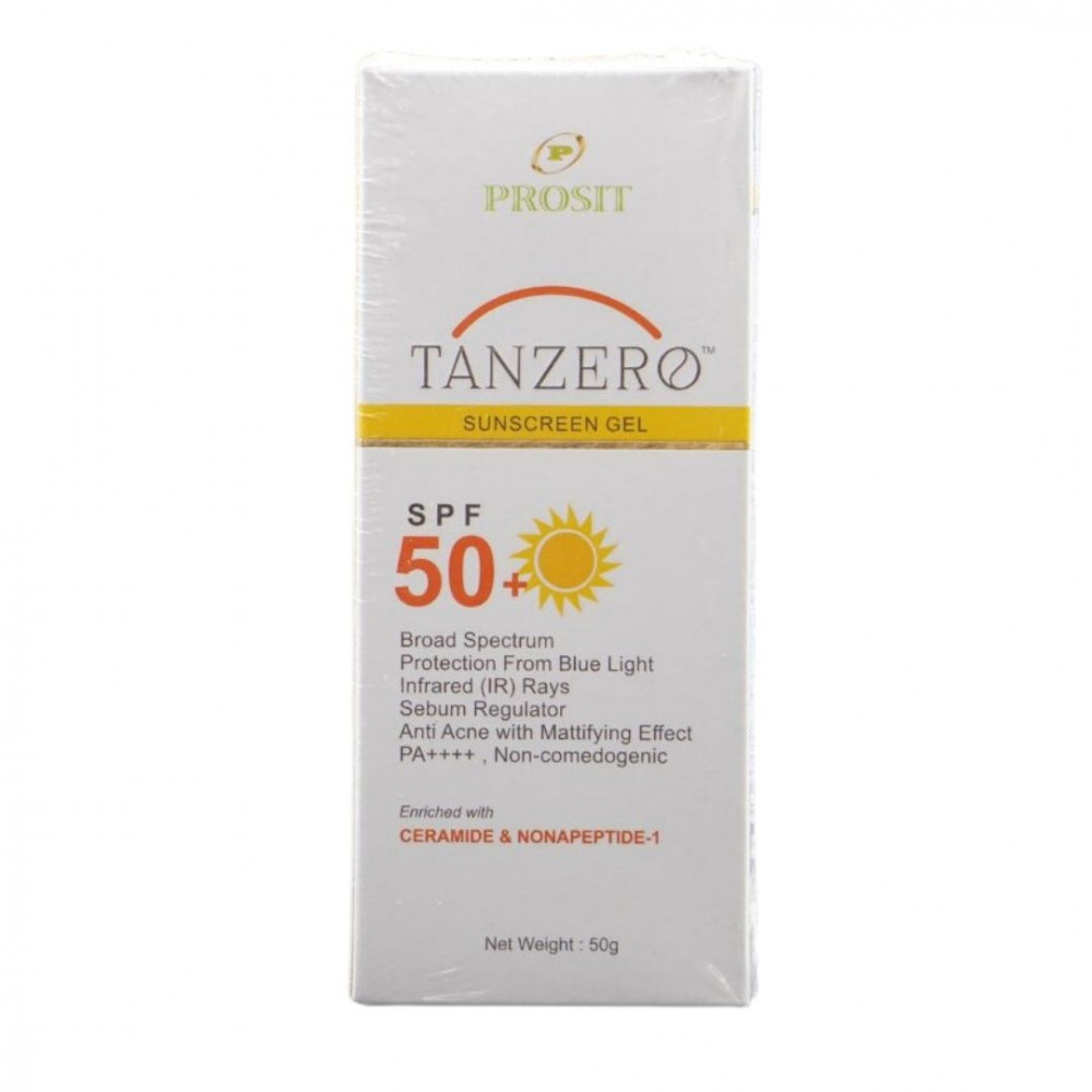 Tanzero Sunscreen Gel 50g - Best Price Online, dermatologist ...
