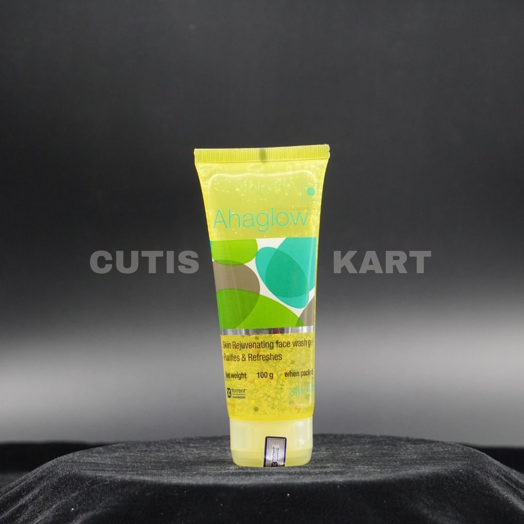 AHAGLOW GEL FACE WASH 100gm
