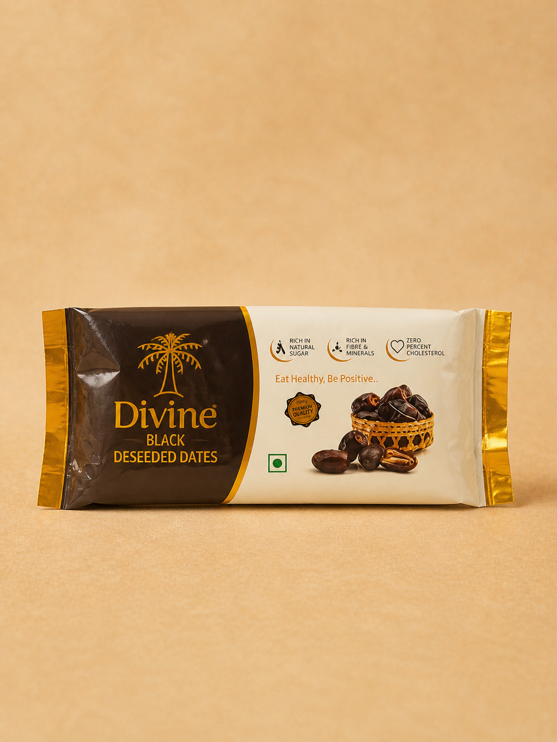 Divine Deseeded Black Dates  500 g