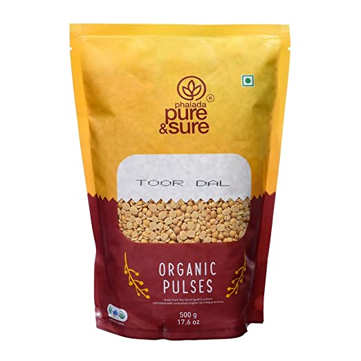 ORGANIC TOOR DAL - 500 G