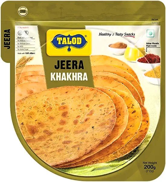 Image of Talod Jeera Khakhra 200 g