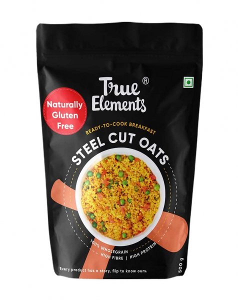 Image of True Elements Steel Cut Oats 500G