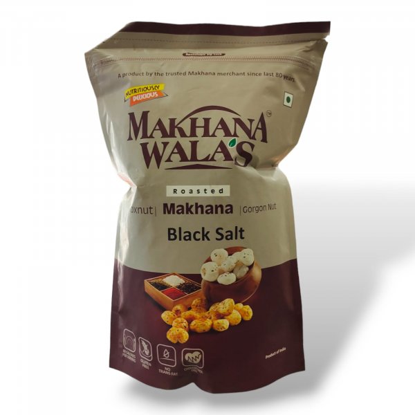 Image of Makhanawala&#039;s Roasted Makhana - Black Salt, 70 g