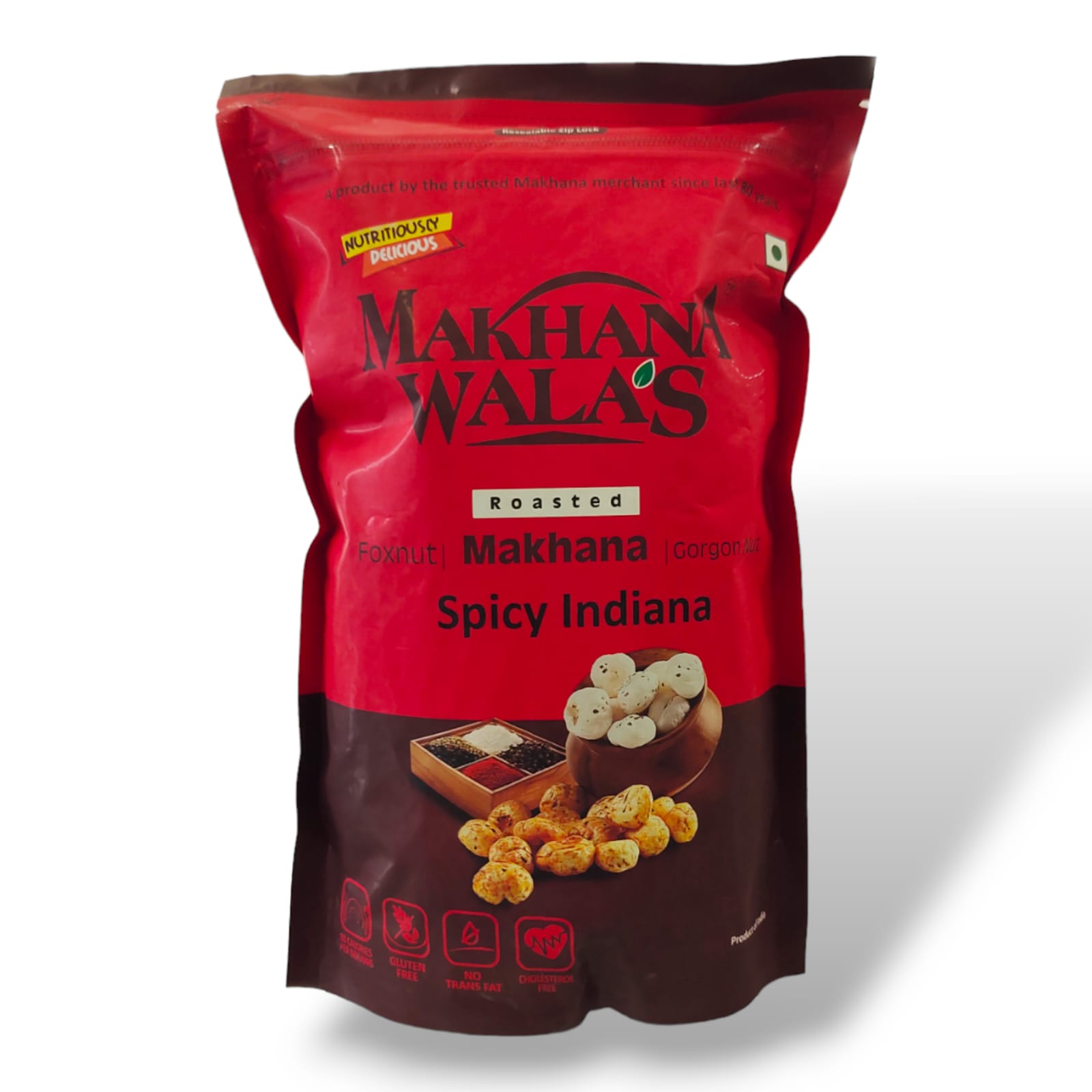 Makhanawalas Roasted Makhana - Spicy Indiana 70 g