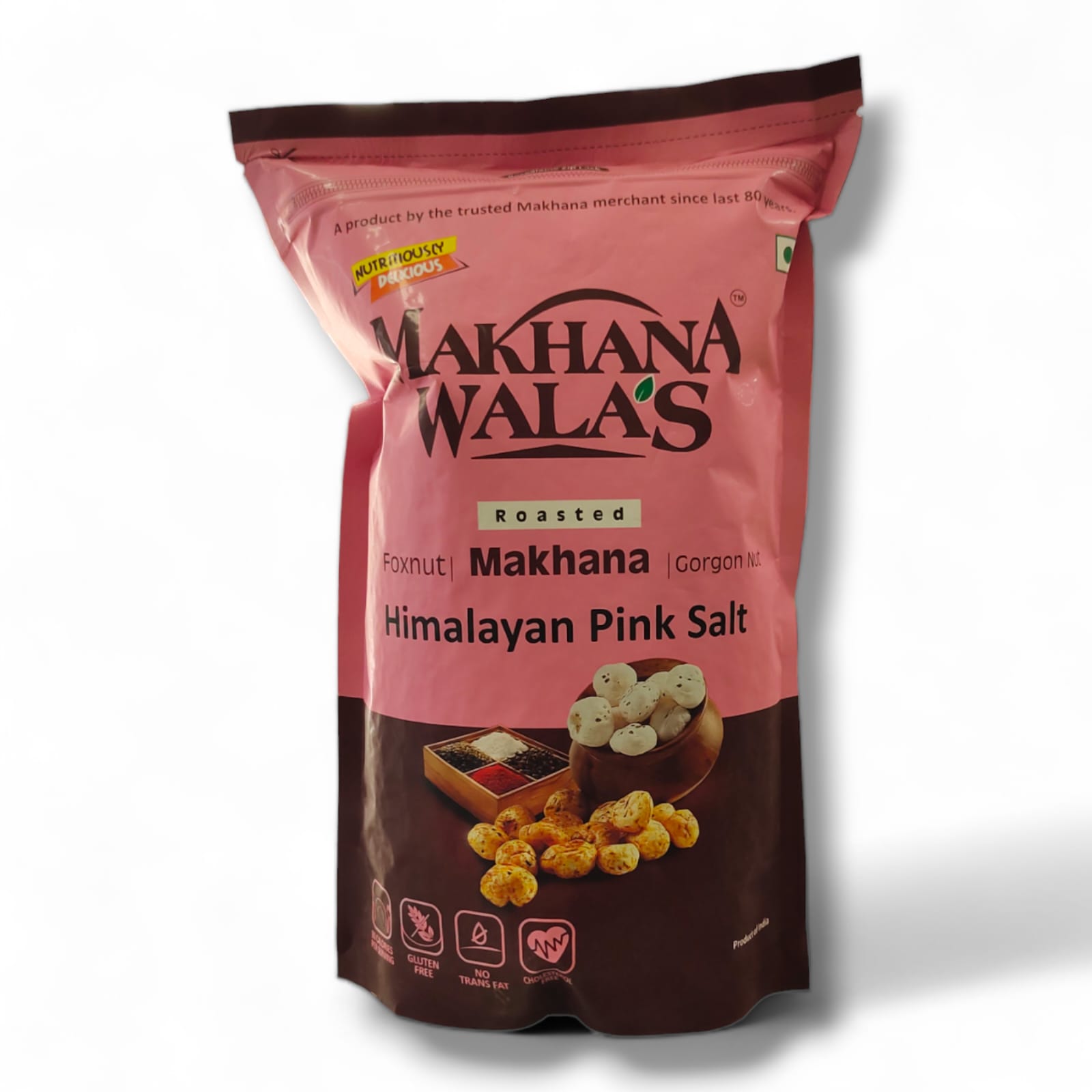Makhanawalas Roasted Makhana - Himalayan Pink Salt 70 g