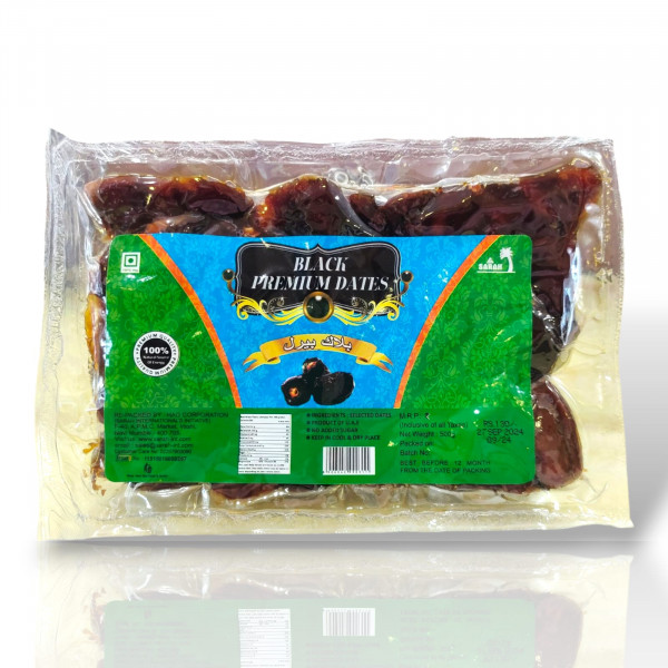 Image of Black Premium Dates 500g