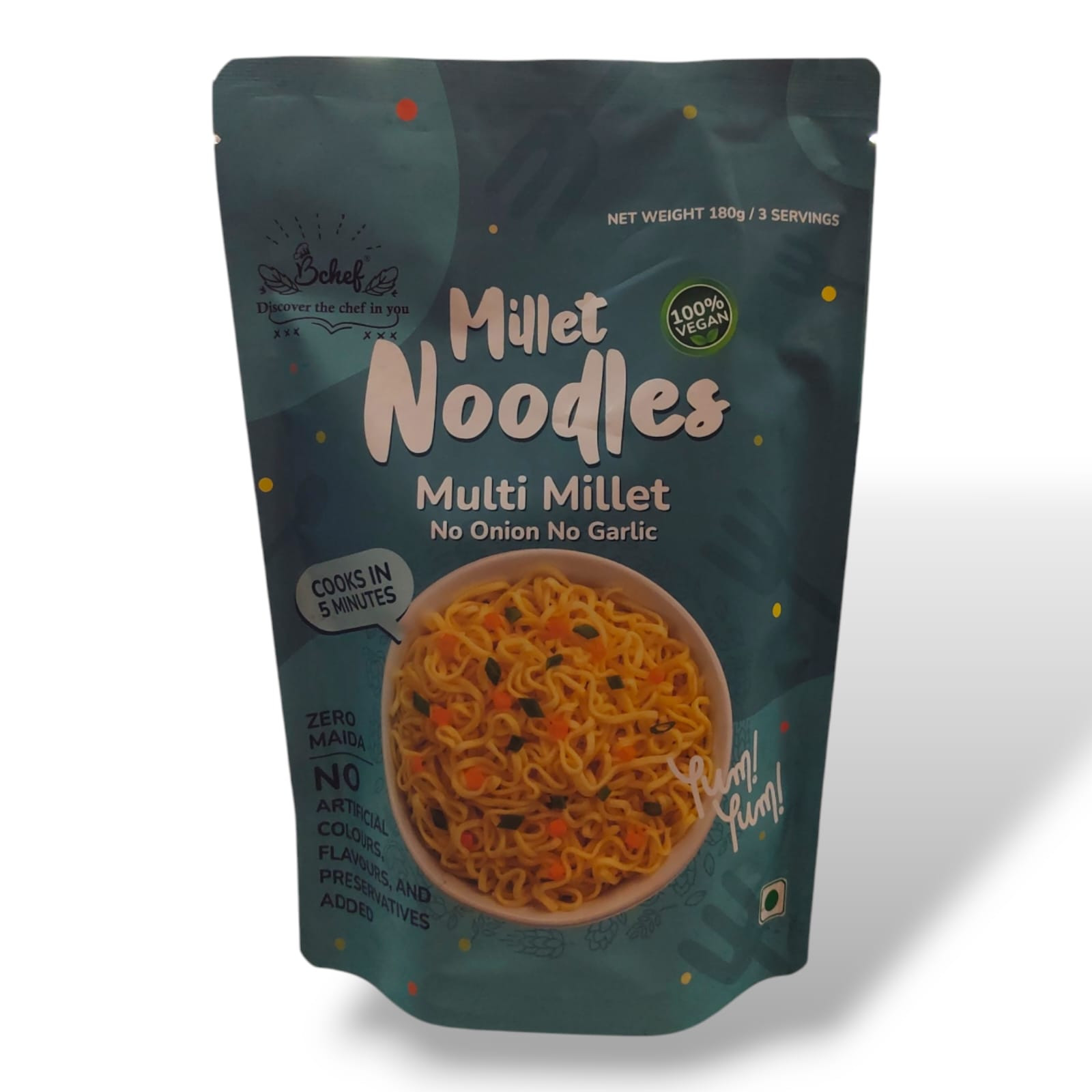 BCHEF MULTI MILLET NOODLES 180g JAIN