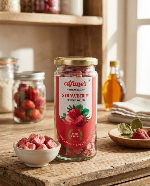 Image of Dried Strawberry Bites- 16g