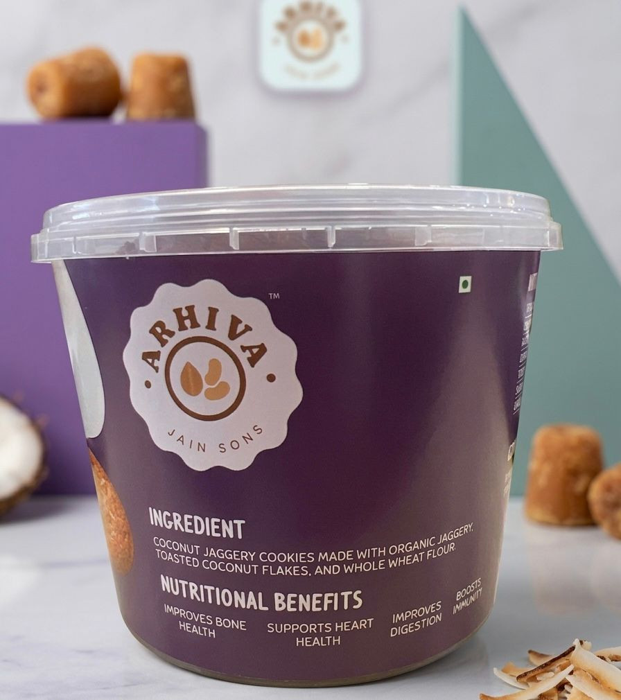 Coconut Jaggery Cookies- 180gm