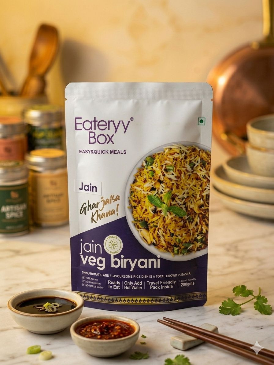 Instant Jain Veg Biryani- 75g