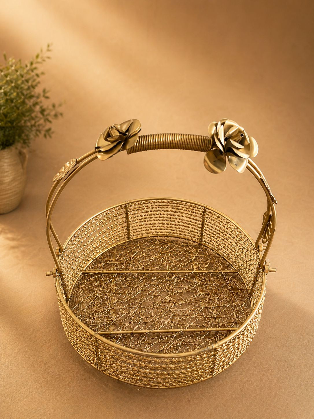 Golden Grace Basket