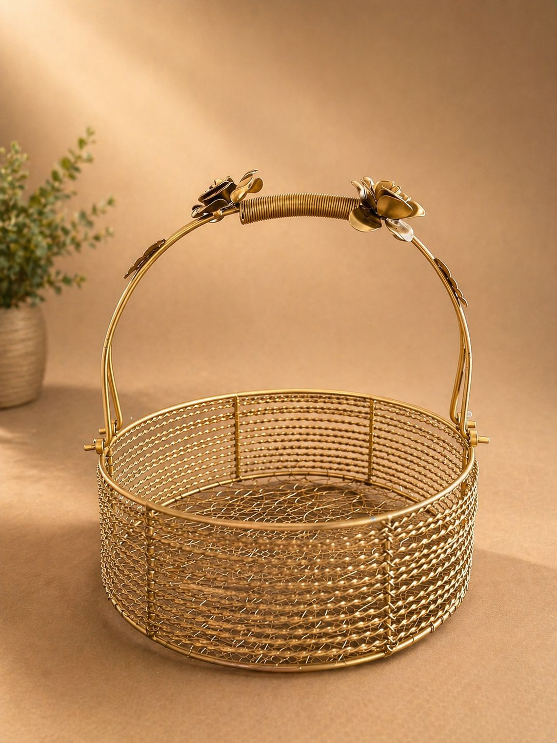 Golden Grace Basket