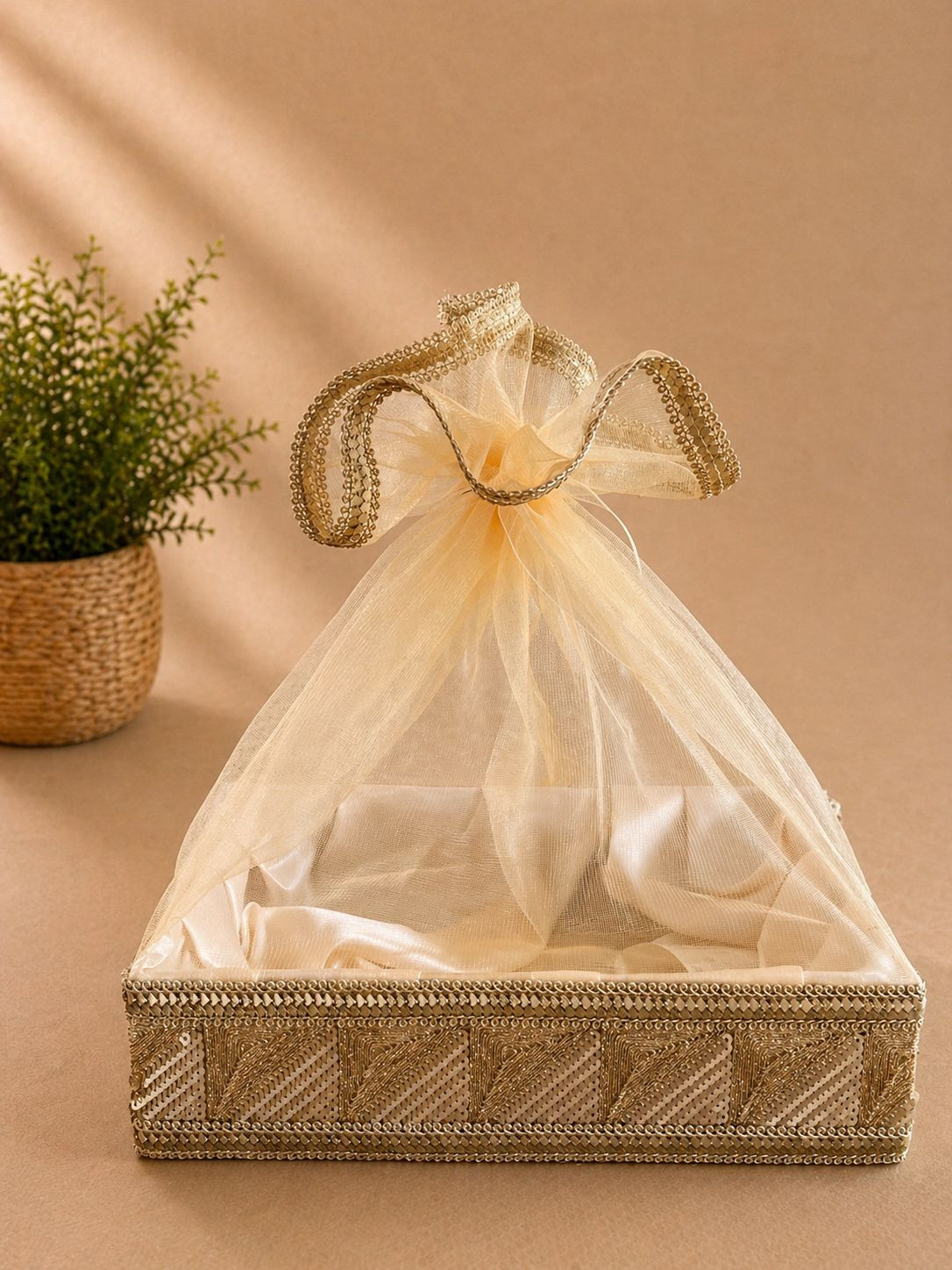 Royal Zari Basket