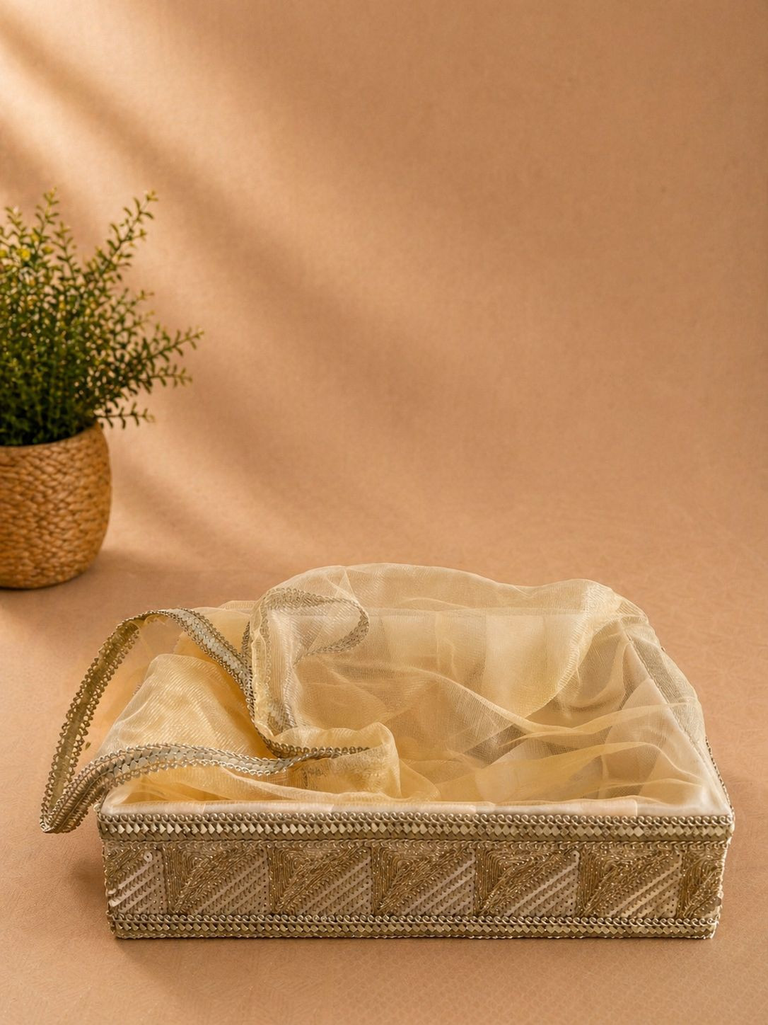 Royal Zari Basket