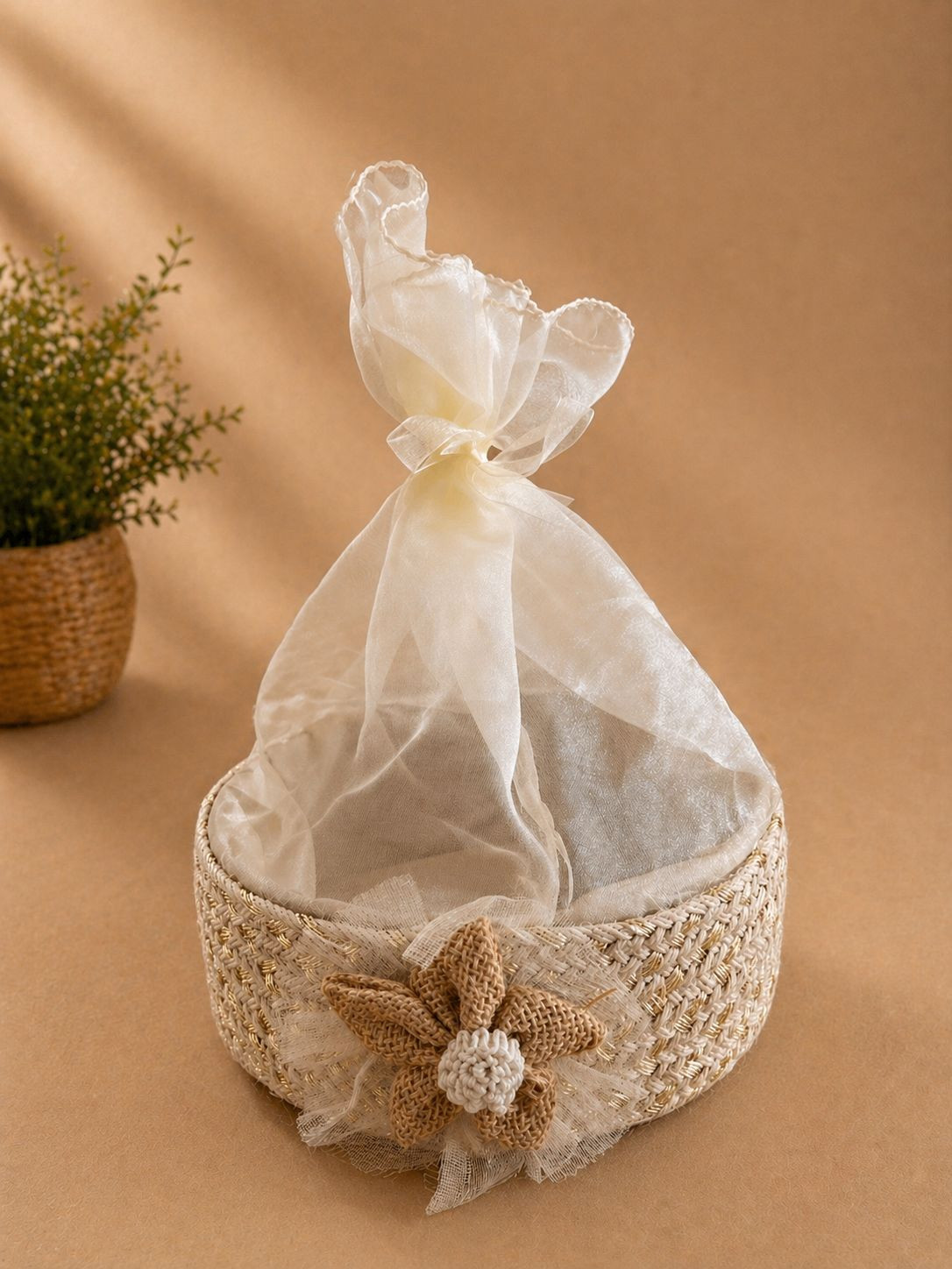 Blush Ivory Basket