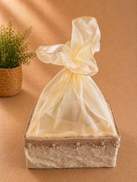 Image of Cream Elegance Basket
