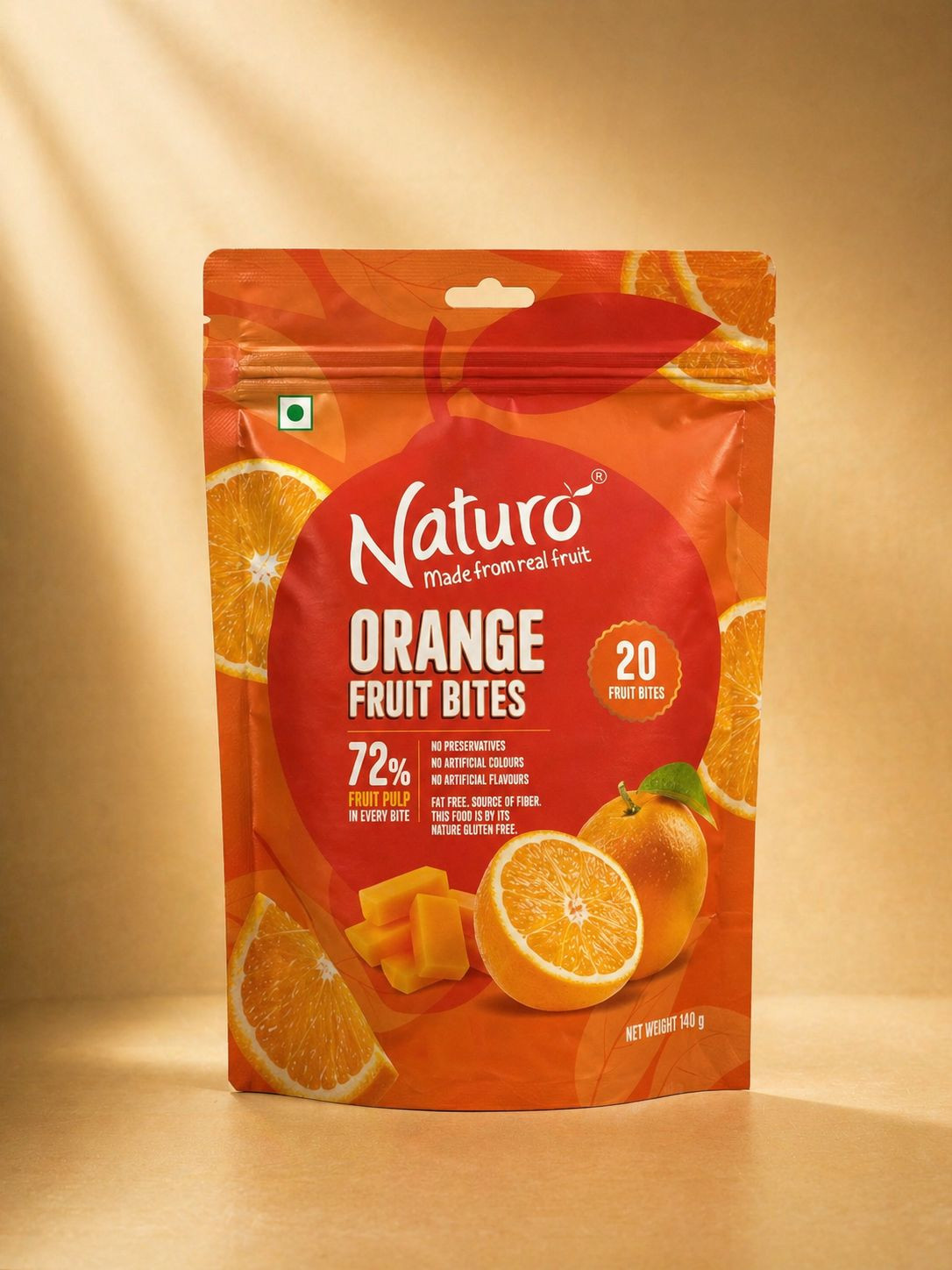 Orange Fruit Bites- 140g