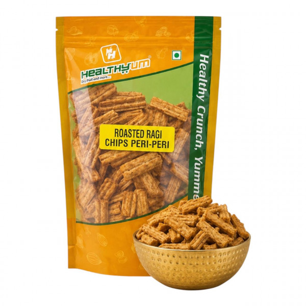 Image of Roasted Ragi Chips Peri Peri- 150g