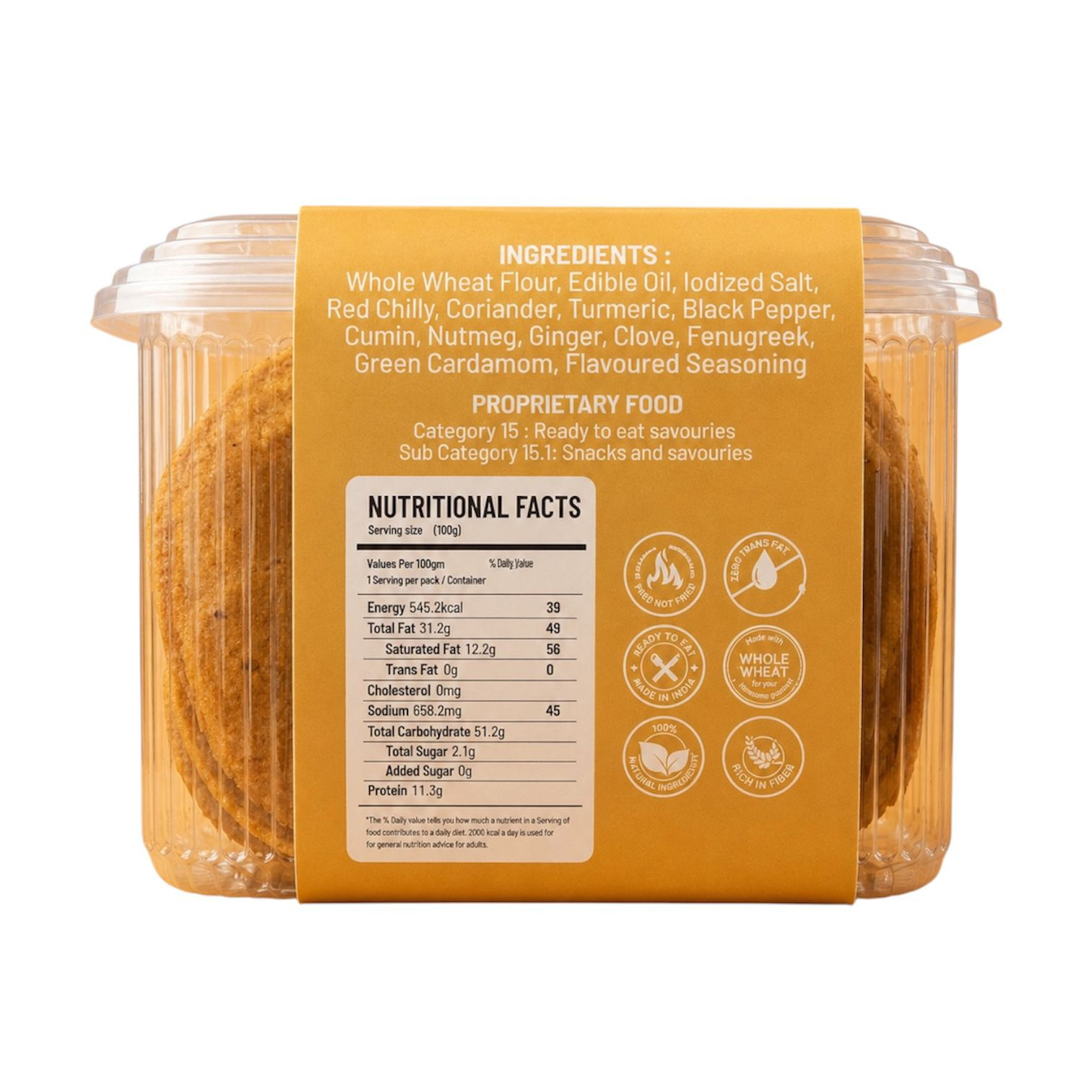 Noodles Coin Khakra- 180g