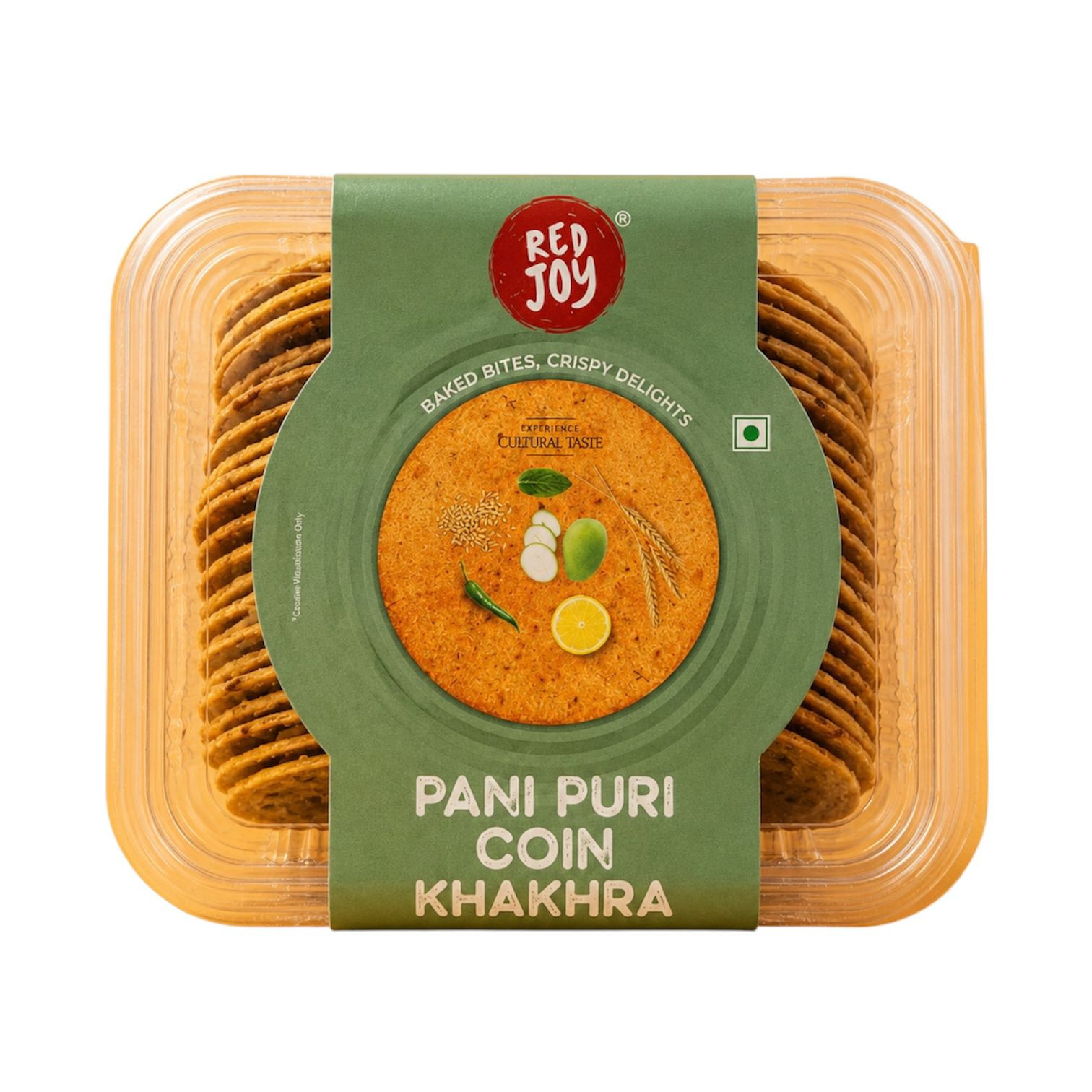 Pani Puri Coin Khakra- 180g