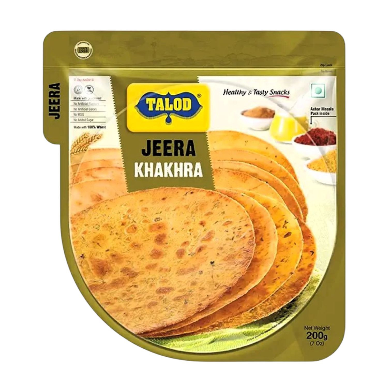 Talod Jeera Khakhra-180g
