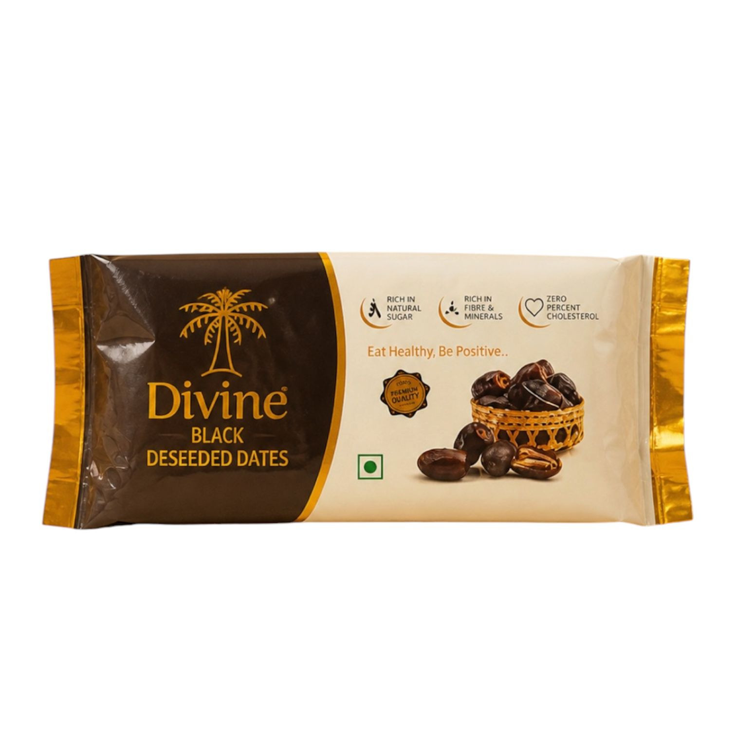 Divine Deseeded Black Dates  500 g