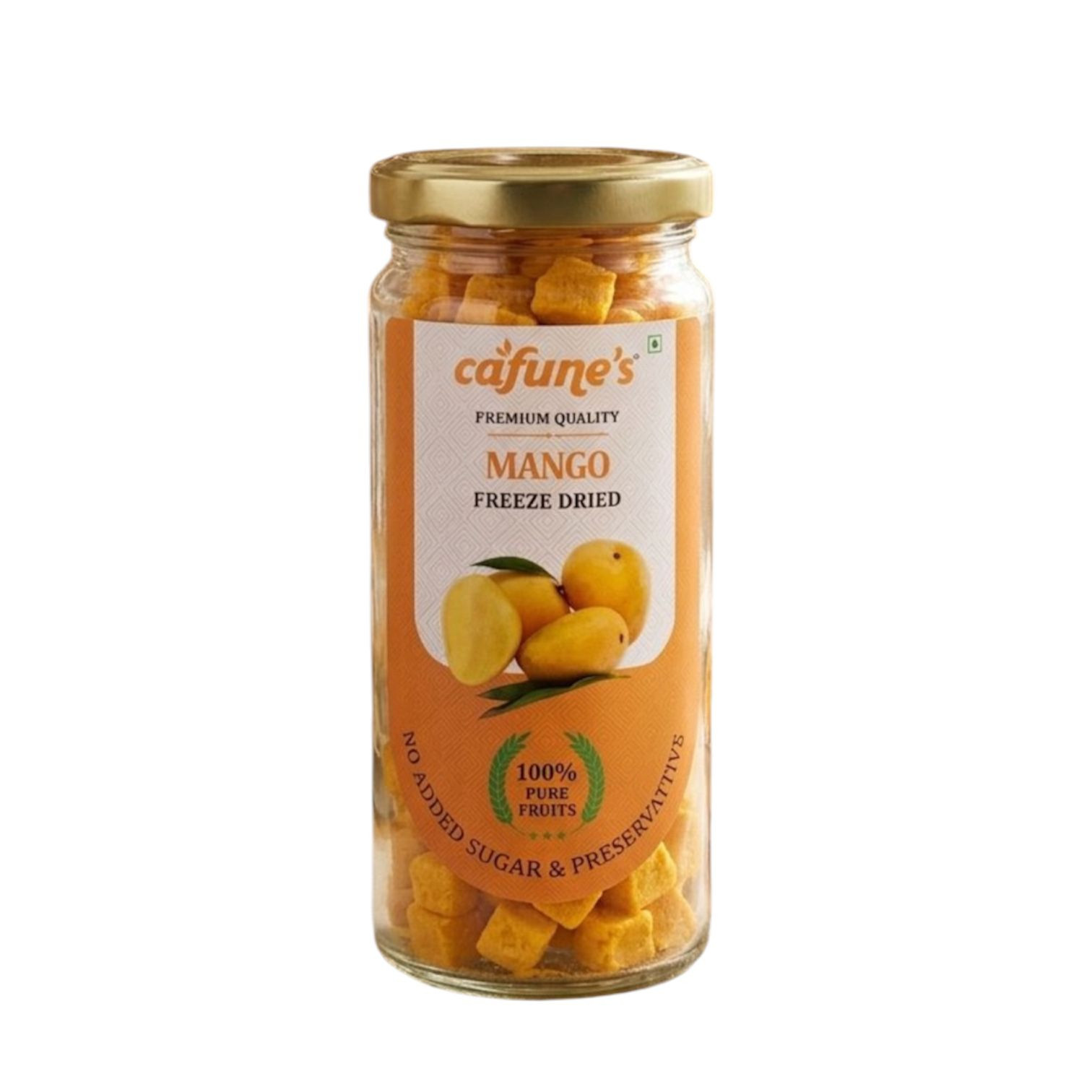 Sugar Free Dried Mango Bites- 30g