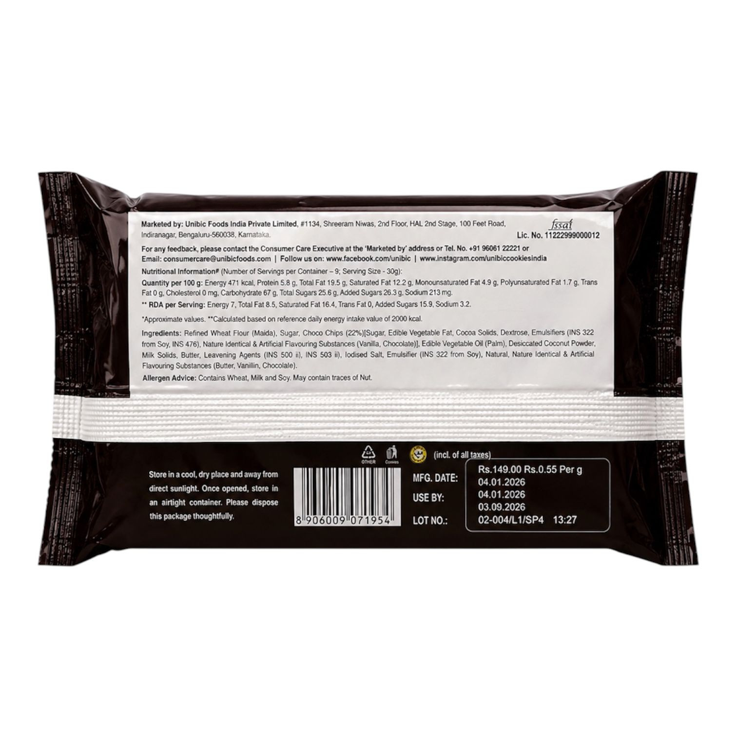 Chocochip Cookies- 270g