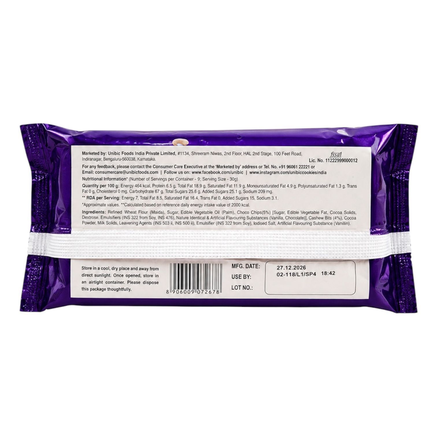 Choco Nut Cookies- 270g