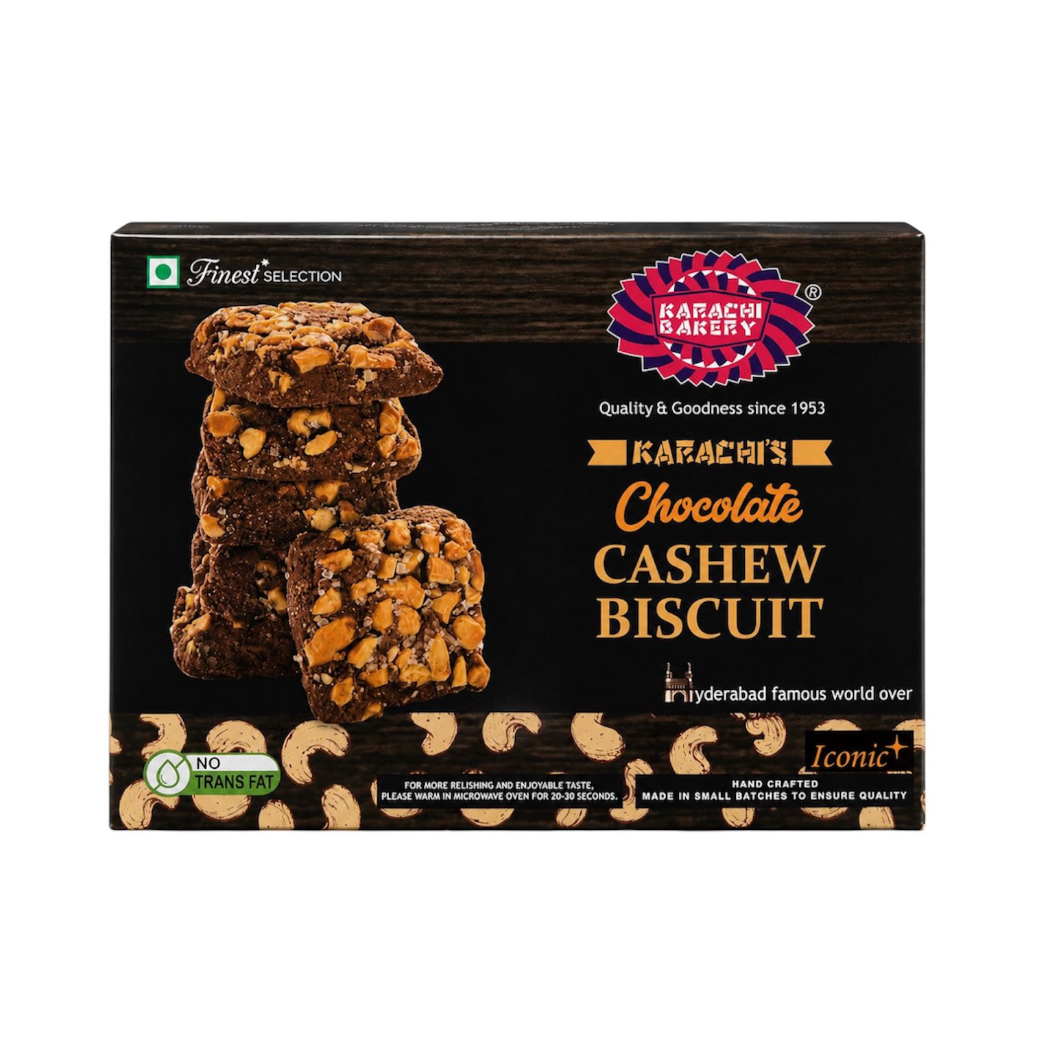 Chocolate Cashew Biscuit- 400g
