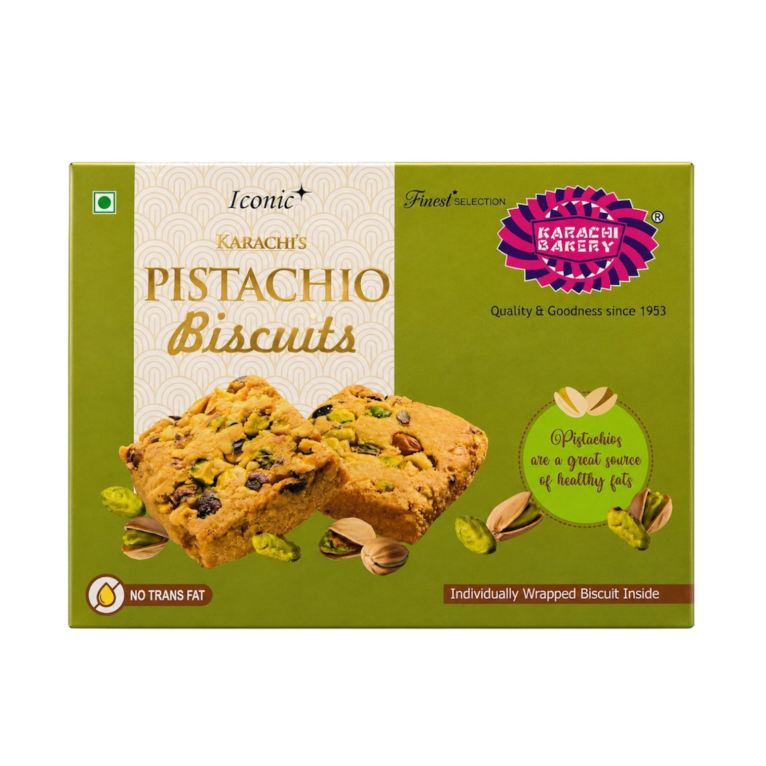 Pistachio Biscuits- 300g
