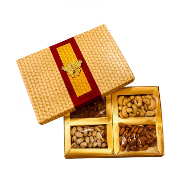 Image of Dryfruit Box 200g (Kaju,Badam,Kishmish,Pista 50g Each)