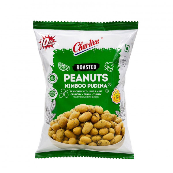 Image of Roasted Peanuts(Nimboo Pudina)- 140G