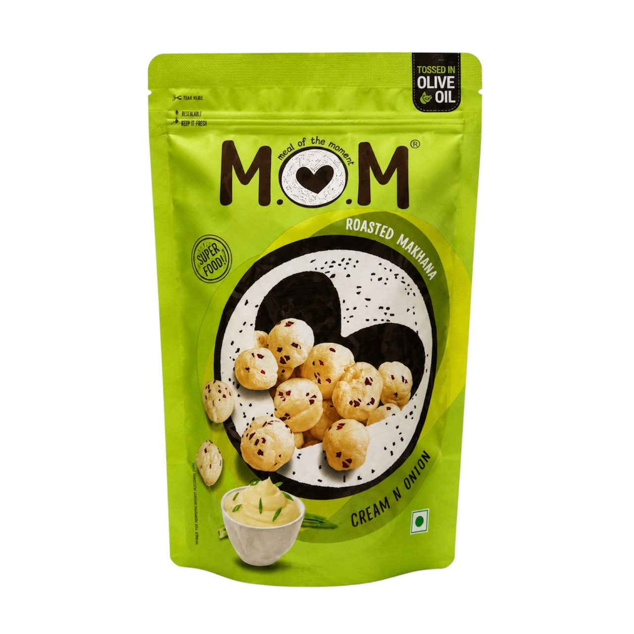 Roasted MakhanaCream n onion-60g