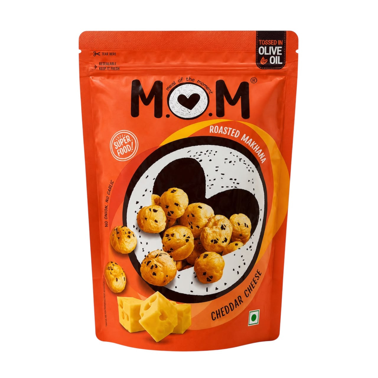 Roasted MakhanaCheddar Cheese-60g