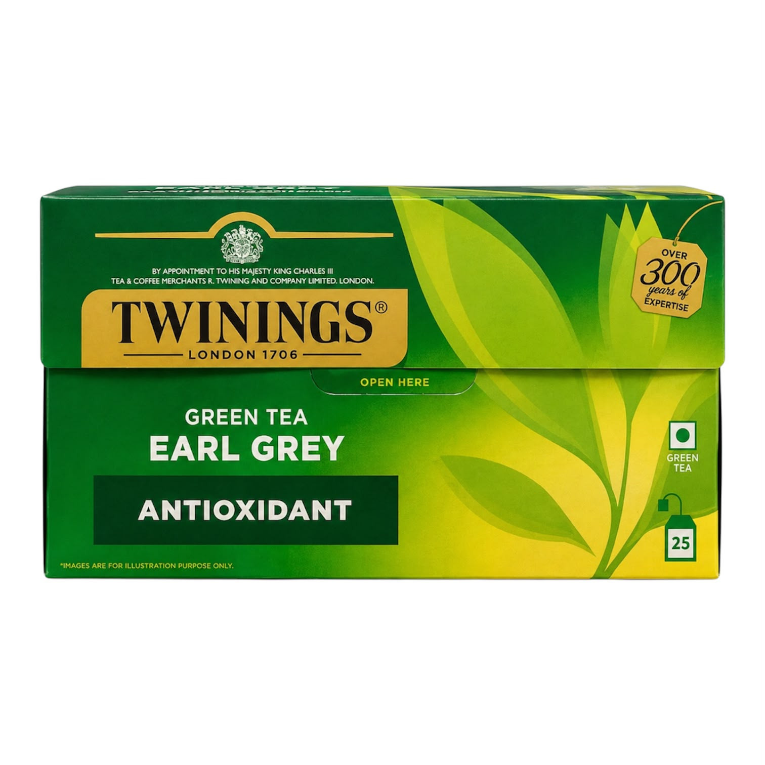 Green TeaEarl Grey- 25 bags