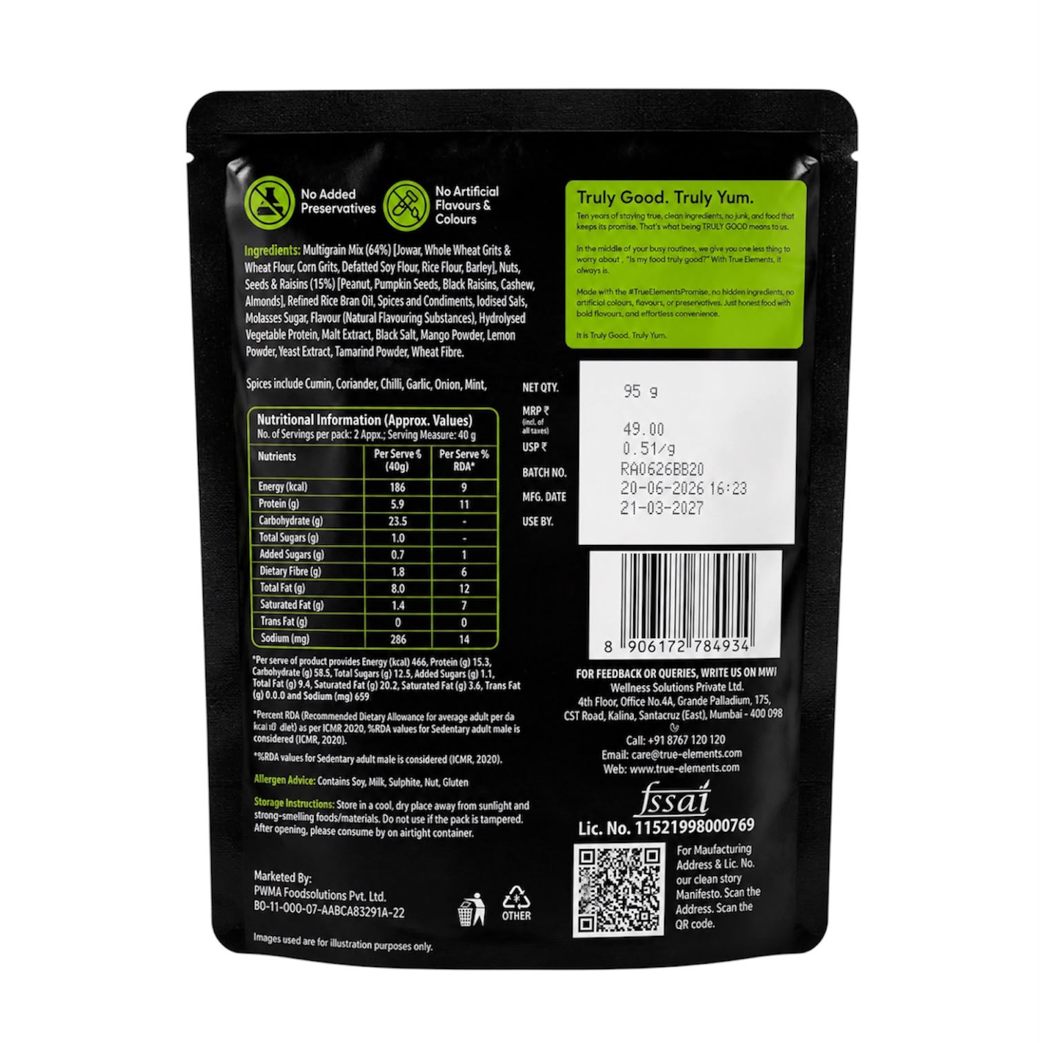 Millet NamkeenPudina Punch- 95g
